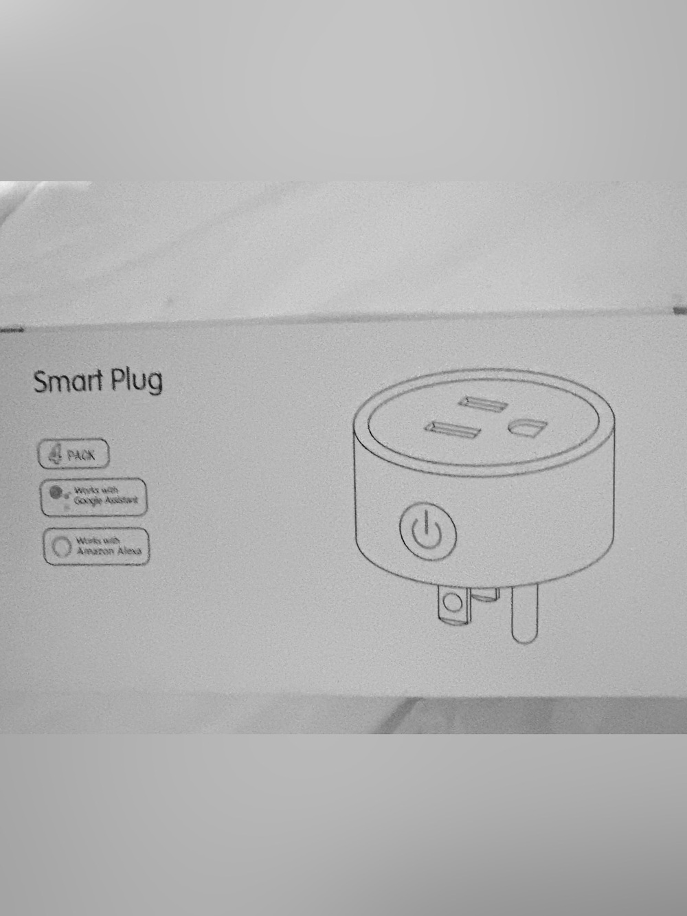 Smart Plug Wi‑Fi Outlet Adapter - White